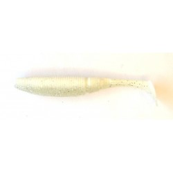 Силіконова приманка на хижу рибу, EOS 39085WH, 85мм, 10шт/уп, колір №01